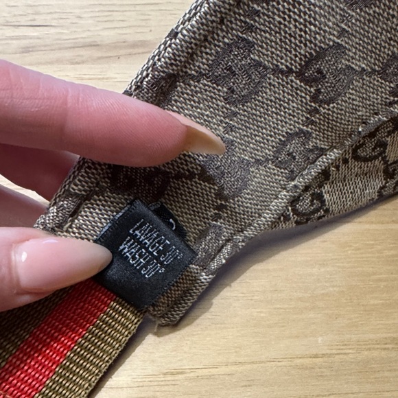 Gucci Beige/Brown Monogram Canvas Visor main image 6